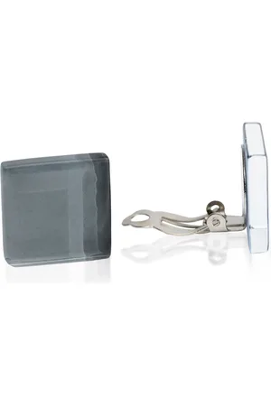 ALEXASCHA Paar Ohrclips Statement Clip Ohrringe aus Glas • 20mm - Verkäufer: