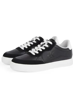 Calvin Klein CLASSIC CUPSOLE MG WMM Plateausneaker, Freizeitschuh, Halbschuh, Schnürschuh mit seitlichem CK-Logo