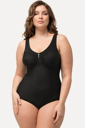 Ulla Popken Body Shaping-Body Nadelstreifen ohne BH tragbar - Verkäufer: Popken Fashion Group