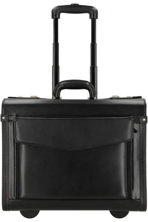 Dermata Pilotenkoffer, 2 Rollen, Leder - Verkäufer: WE LOVE BAGS