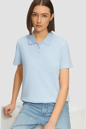 QS by s.Oliver Poloshirt Piqué-Poloshirt aus Baumwollmix - Verkäufer: