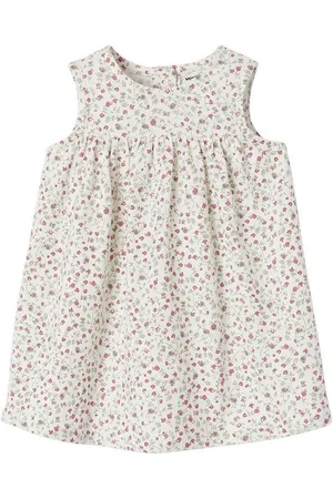 Vertbaudet Minikleid Bio-Kollektion: Mädchen Kleid mit Blumenprint - Verkäufer: