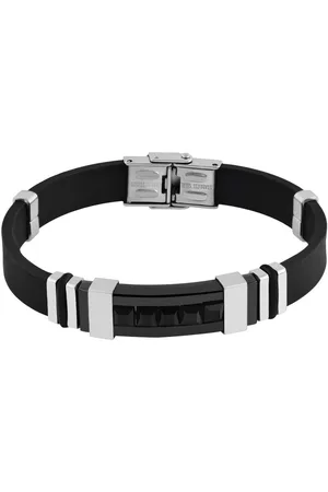 Akzent Armband Mahad Das Schmuckarmband aus Edelstahl und Kautschuk in (Einzeln) - Verkäufer: Shaghafi GmbH