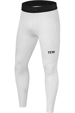 TCA Funktionsleggings Herren Pro Performance Leggings, Kompressionshose - Weiss - Verkäufer: SellerX Commerce