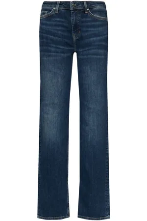 QS by s.Oliver Gerade Jeans - Jeans Karolin - Regular Fit, Mid Rise, Straight Leg - Verkäufer: Schneider Fashion Store