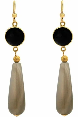 Gemshine Paar Ohrhänger Onyx und Mondstein, Europäischer Schmuck: Qualität liebevoll hergestellt. - Verkäufer: GoJungo GmbH