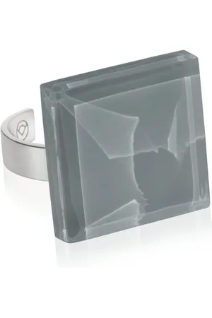 ALEXASCHA Fingerring Statement Ring mit Stein 20mm • größenverstellbar - Verkäufer: