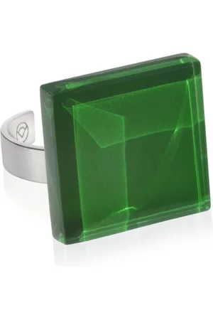 ALEXASCHA Fingerring Statement Ring mit Stein 20mm • größenverstellbar - Verkäufer: