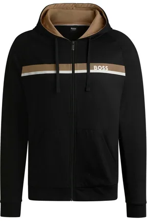 HUGO BOSS Trainingsjacke Authentic Jacket H mit Streifen und Markenschriftzug - Verkäufer: bonvenon