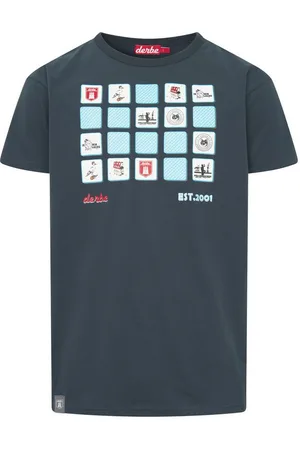 Derbe Print-Shirt Erinnerung - navy - Verkäufer: Melange-shop
