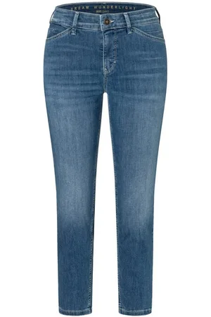 Mac 7/8-Jeans Dream Summer verkürzt mit Schlitz am Saum
