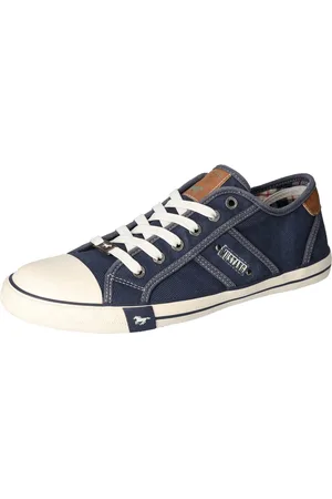 Mustang Sneaker mit Mustang Markenlabel, Freizeitschuh, Halbschuh, Schnürschuh