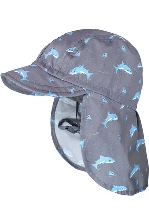 maximo Schirmmütze MINI BOY-Schildmütze, Druck Nackenschutz, Bindeband - Verkäufer: Strickmoden Bruno Barthel - & CAPO