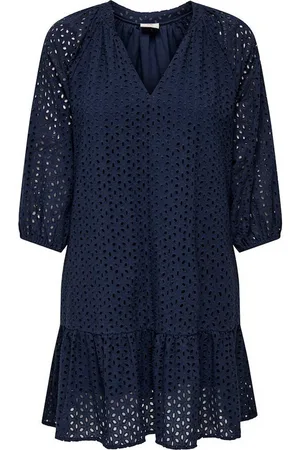 JDY Minikleid SUNNY 3/4 EMBROIDERY DRESS WVN - Verkäufer: Gebr. Leffers GmbH & Co. KG