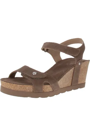 Panama Jack Julia B73 Velour Stone Sandale - Verkäufer: Schuhfieber