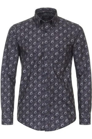 Casa Moda Flanellhemd Flanellhemd Print