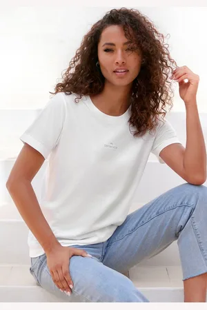 &Copenhagen T-Shirt mit dezentem Logoprint vorn aus softer Jersey-Qualität mit Bio-Baumwolle