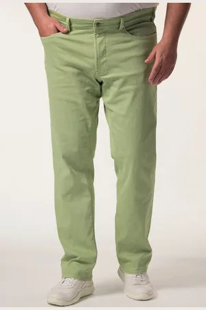 Men Plus 5-Pocket-Jeans Men+ Color-Jeans Denim Bauchfit Regular Fit bis 72 - Verkäufer: Popken Fashion Group
