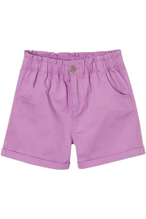 Vertbaudet Shorts Mädchen Shorts mit Dehnbund BASIC Dehnbund - Verkäufer: