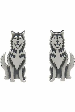 Gemshine Paar Ohrhänger Siberischer Husky oder Alaskan Malamute, Europäischer Schmuck: Qualität liebevoll hergestellt. - Verkäufer: GoJungo GmbH