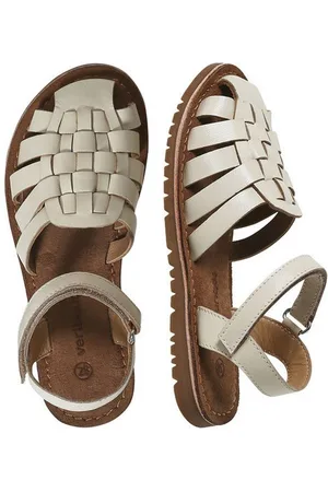 Vertbaudet Kinder Ledersandalen mit Klettriemen Sandale - Verkäufer: