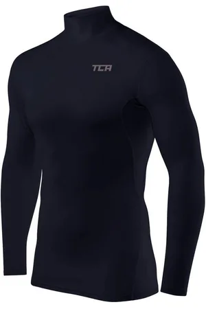 TCA Funktionsshirt Herren Kompressionsshirt Langarm Dunkelblau (1-tlg) - Verkäufer: SellerX Commerce