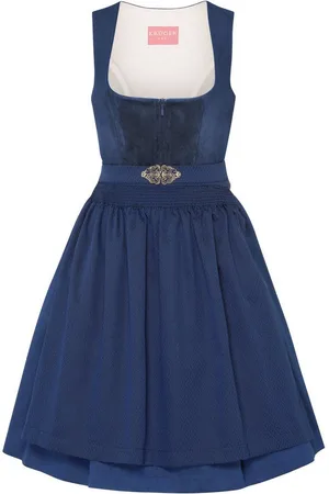 KRÜGER Dirndl Midi Samtdirndl - Verkäufer: Frankonia