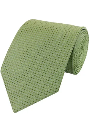 Fabio Farini Krawatte Herren Krawatte Grün - verschiedene Grüne Männer Schlips in 6cm (ohne Box, Unifarben) Schmal (6cm), Hellgrün - Cactus Green - Verkäufer: