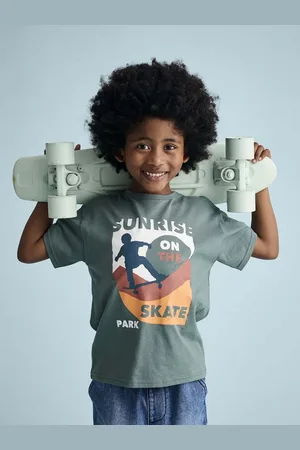 Vertbaudet Kurzarmshirt Jungen T-Shirt, grafischer Print Fahrzeugmotiv - Verkäufer: