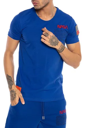 Redbridge T-Shirt mit Brustprint – Rundhals, Regular Fit, 100 % Baumwolle - Verkäufer: ChillDeal