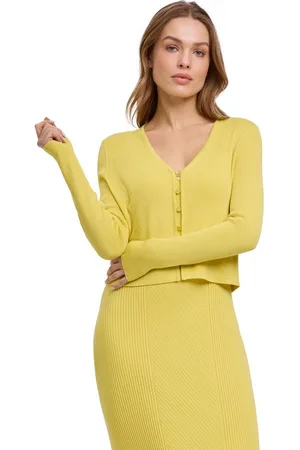 Falke Strickjacke (1-tlg) Gerippter Cardigan mit Lurexfaden - Verkäufer: