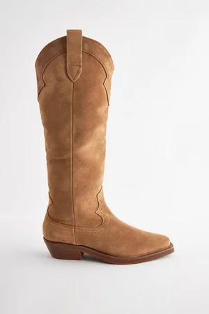 Next Forever Comfort® Kniehohe Cowboystiefel aus Leder Cowboy Boots (1-tlg) - Verkäufer: Germany GmbH