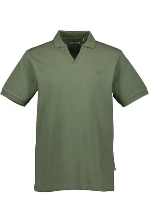 Blue Seven Poloshirt Herren Kurzarm-Shirt mit Polokragen und V-Ausschnitt - Verkäufer: tomBrook GmbH