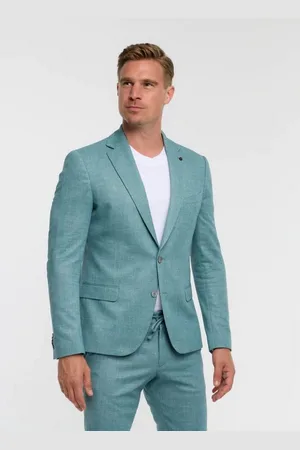 Zuitable Sakko – Slim Fit Herren Jersey-Sakko für Business & besondere Anlässe - Brusttaschenfutter als Einstecktuch nutzen - Verkäufer: Schneider Fashion Store