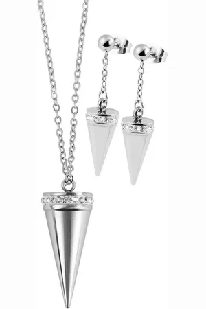 Akzent Schmuckset Sydney Schmuckset, Kette mit Anhänger und Ohrringe, (Einzeln, inkl. Schmuckbox), Damen Schmuckset - Verkäufer: Shaghafi GmbH