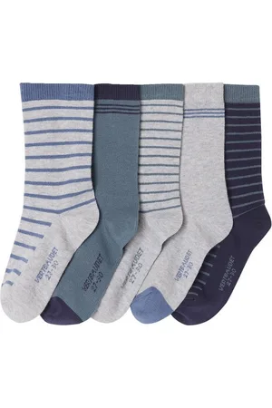 Vertbaudet Socken 5er-Pack gestreifte Jungen Socken BASIC 5er-Pack - Verkäufer: