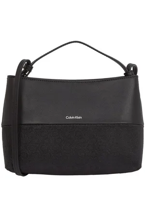 Calvin Klein Schultertasche CK MIXMEDIA CONVERTIBLE BAG_MONO, Umhängetasche, Handtasche Damen, mit Reißverschluss