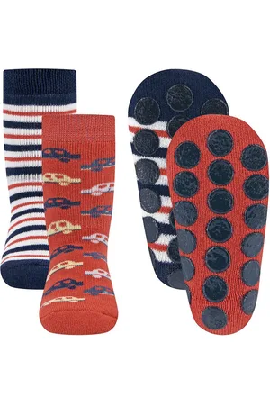 Ewers ABS-Socken Stoppersocken ABS 2er Pack Autos/Ringel (2-Paar) - Verkäufer: Strümpfe GmbH