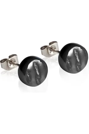 ALEXASCHA Paar Ohrstecker Glasohrstecker in Perlmuttoptik • 8mm - Verkäufer: