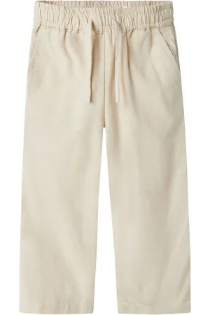 NAME IT Chinohose Leinenhose mit Kordelzug und elastischem Bund Chino NMMFAHER PANT F - Verkäufer: ARIZONAS