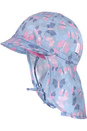 maximo Schirmmütze MINI GIRL-Schildmütze Nackenschutz, Bindeband, UV 50 - Verkäufer: Strickmoden Bruno Barthel - & CAPO