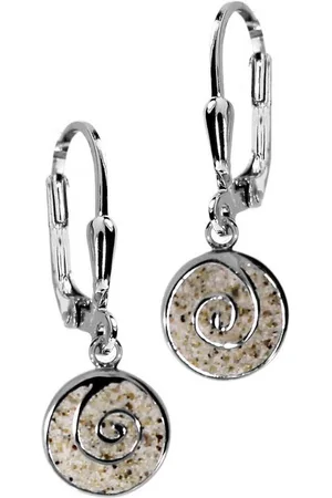 DUR Paar Ohrhänger - Spirale - Strandsand - Silber 925/000 -, (2-tlg) - Verkäufer: OSTSEE-SCHMUCK
