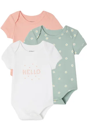 Vertbaudet Body 3er-Pack Baby Schlupfbodys mit kurzen Ärmeln 3er-Pack - Verkäufer:
