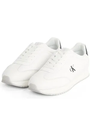 Calvin Klein RUNNER LACEUP TC Plateausneaker, Freizeitschuh, Halbschuh, Schnürschuh mit Kontrast-Logo