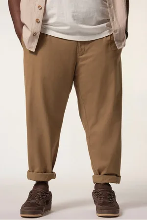 STHUGE Chinohose Bundfaltenhose Tapered Loose Fit bis 72 - Verkäufer: Popken Fashion Group