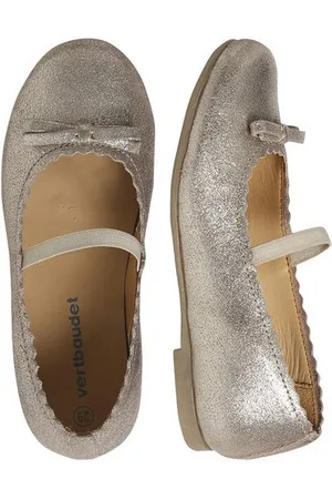 Vertbaudet Mädchen Leder-Ballerinas in Glitzeroptik Ballerina - Verkäufer: