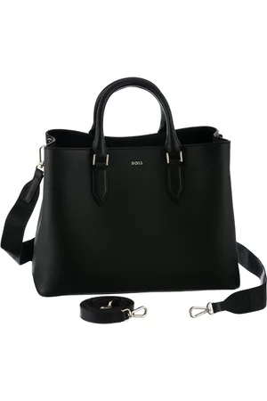 HUGO BOSS Henkeltasche Alyce Bness Tote BM, Schultertasche, Damen Umhängetasche mit verstellbarem Umhängeriemen