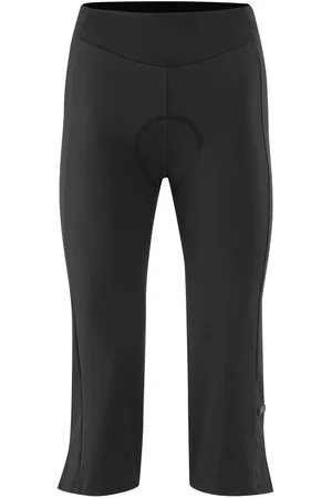 Gonso Fahrradhose Essential Tight 3/4 Flared W Damen Radhose mit Sitzpolster, Radlerhose