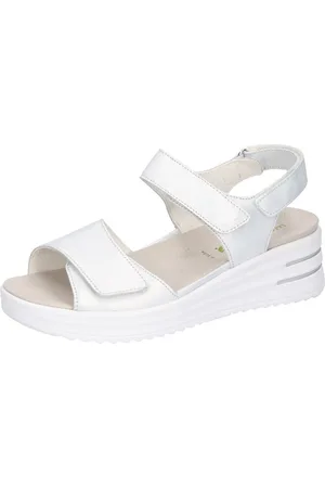 Waldläufer H-DINA Keilsandalette, Sommerschuh, Klettschuh, Bequemschuh in Komfortweite H (sehr weit)