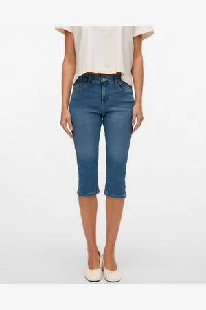 VERO MODA Caprijeans VMELLY MR KNICKERS DNM MIX NOOS